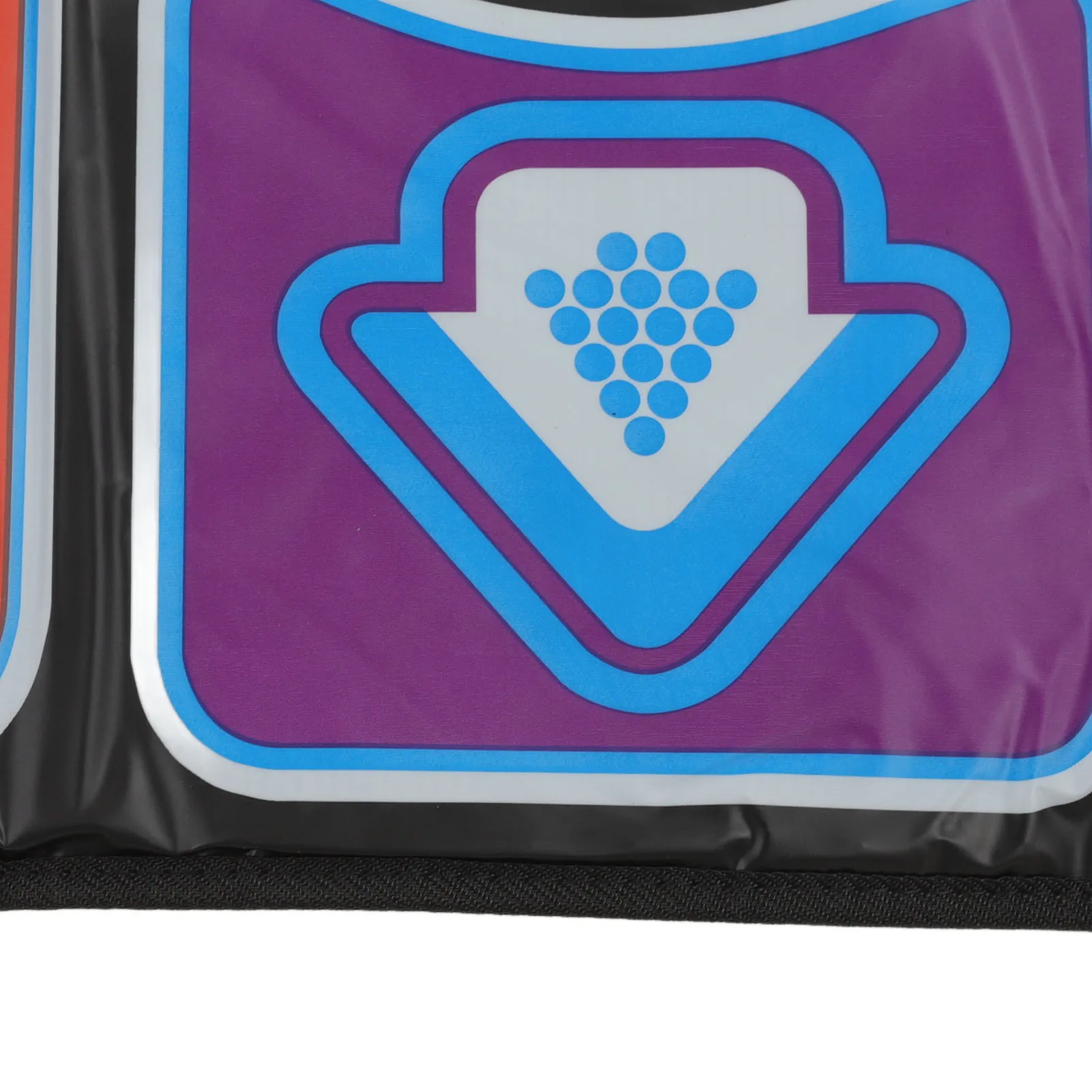 حصيرة الرقص الإلكترونية اللاسلكية 2 لاعب AV واجهة التحكم عن بعد حساسية عالية التلفزيون وسادة أرضية الرقص