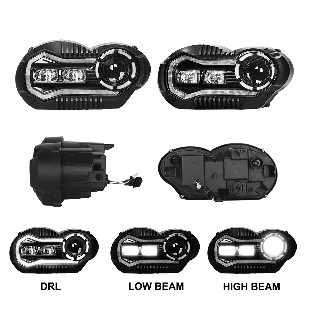 motorcycle lighting system luz led moto faros para moto headlight headlamp for BMWS  R1200GS 2004 2012 Adventure 2005 2013