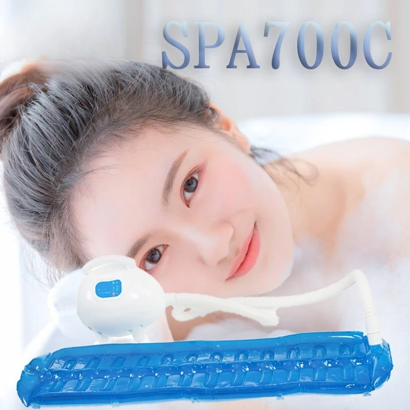 Spa Tubs Remote Control Machine Ozone Spa Mat Ultrasonic Bubble Massage Home Bath Bubble Bath Spa Machine with Mat