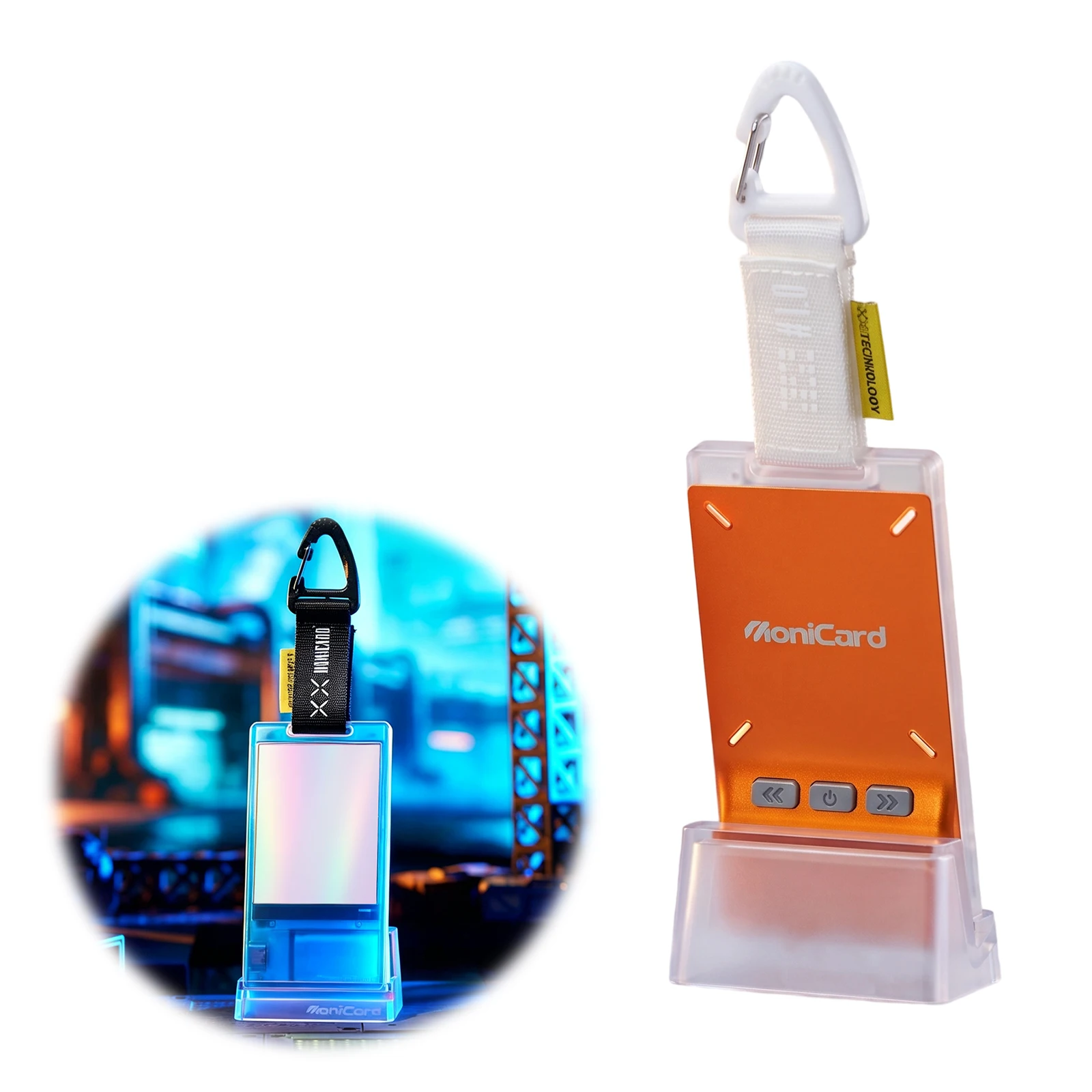 nfc-digital-business-card-badge-electronic-pass-badge-charm-trendy-digital-badge-keychain-anime-trendy-pendant-gift
