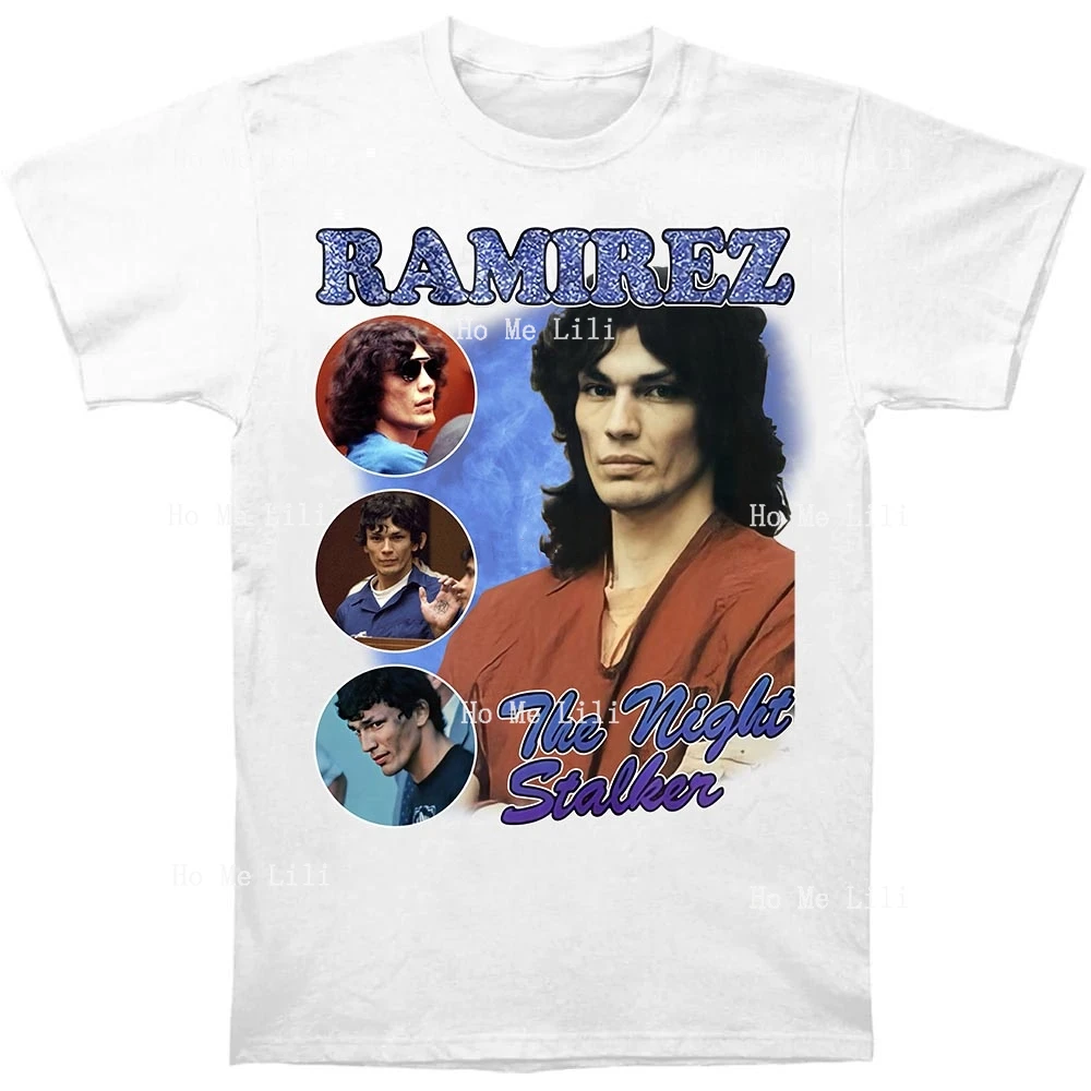 Richard Ramirez Retro Night Stalker Oversized T-shirt