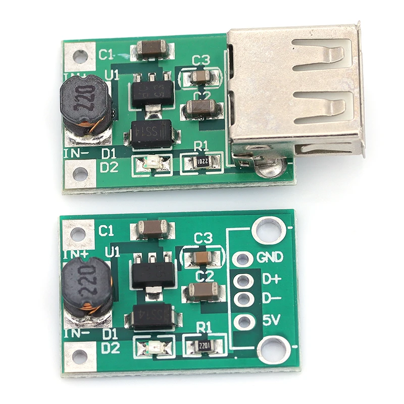 1PCS 0.9V ~ 5V to 5V 600MA USB Output charger step up Power Module Mini DC-DC Boost Converter Voltage Stabilization Module