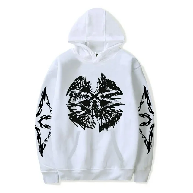 Ken Carson Merch Hoodie Een Geweldige Chaos X Tiener Thermische Lange Mouw Hoodies Rapper Merch Sweatshirts