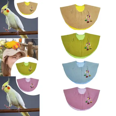 앵무새 안티 스크래치 어깨 보호대 Sun Conures 앵무새용 새 기저귀