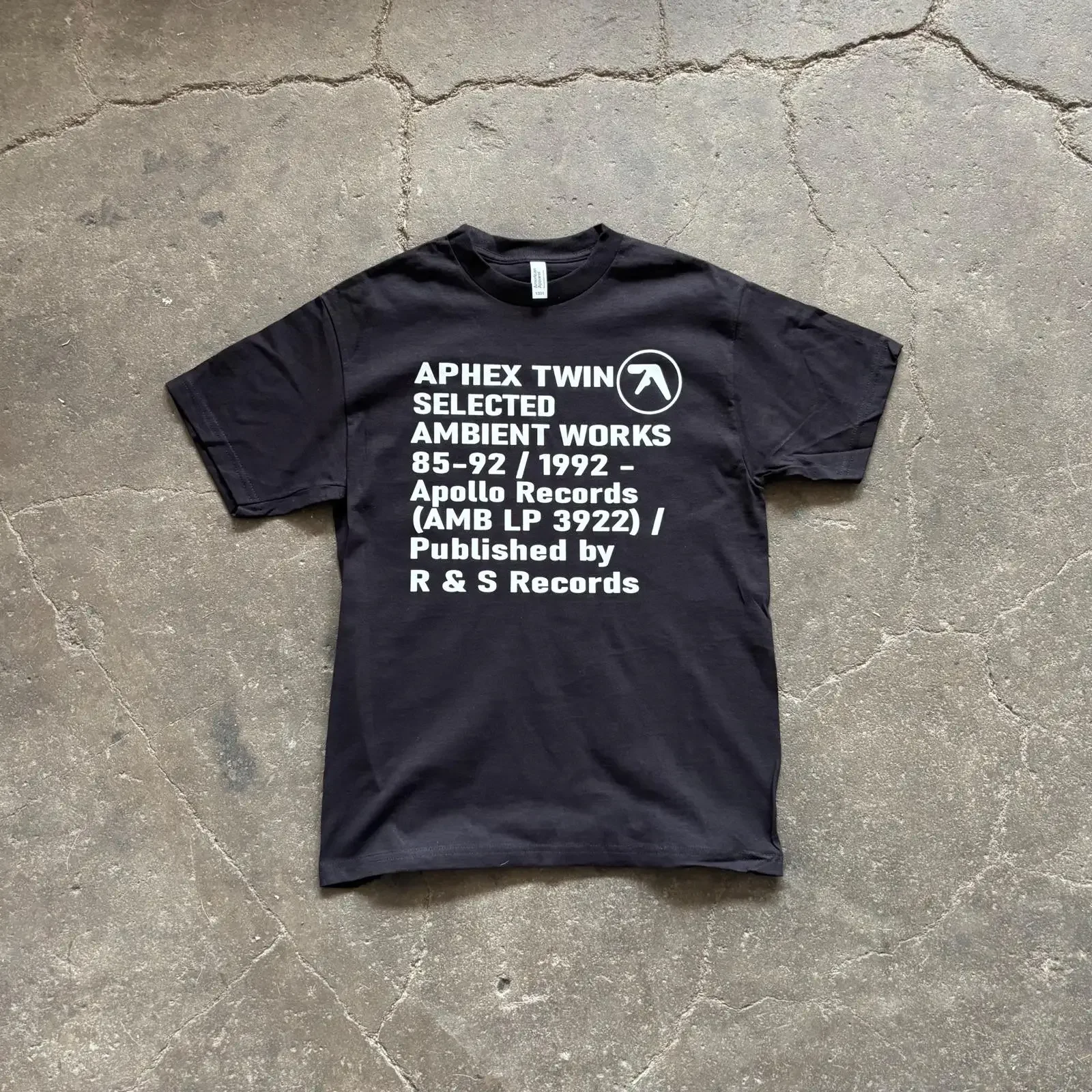 Aphex Twin Selected Ambient Works T Shirt vintage Washed streetwear designer clothes graphic fashion Soft Unisex Stylish