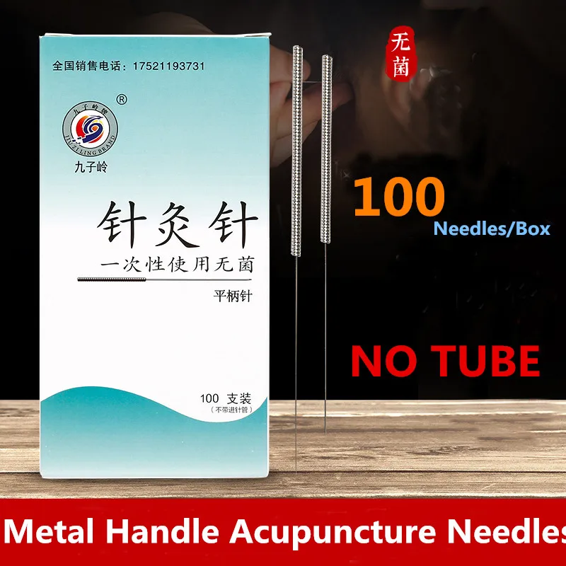 Acupunture Needle Asepsis For Ears Skin Detox Acupuncture Needles 100 Disposable Sterile Acupuncture Aluminium Foil Pack