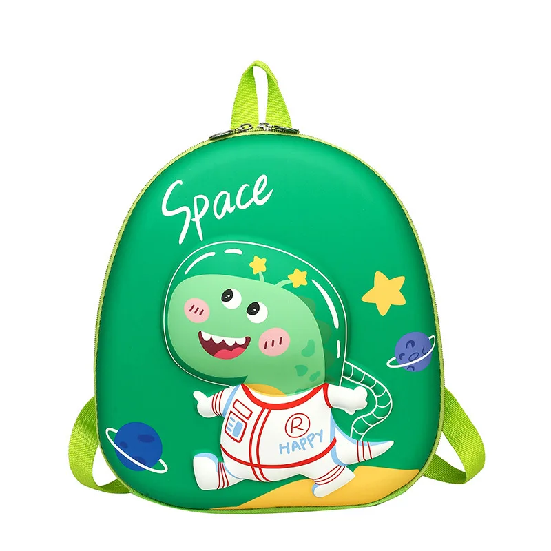 Kindergarten Children (3-8 Years Old) Cartoon Dinosaur Lightweight Waterproof Backpack for Kids