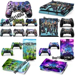 Game Forest Night Skin Sticker For SONY PlayStation 4 PS4 Controller Accessories Anti-slip Protection Decal for Console Joystick