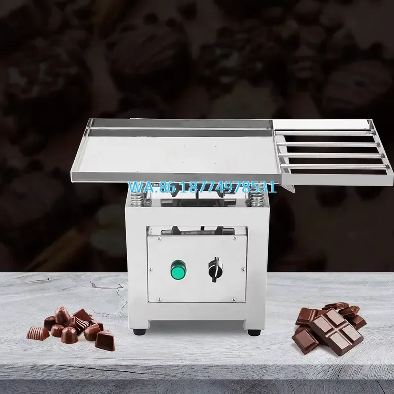 Wmwmnu Commercial Tabletop Vibrating Table for Chocolate Food Bakery Shop Vibration