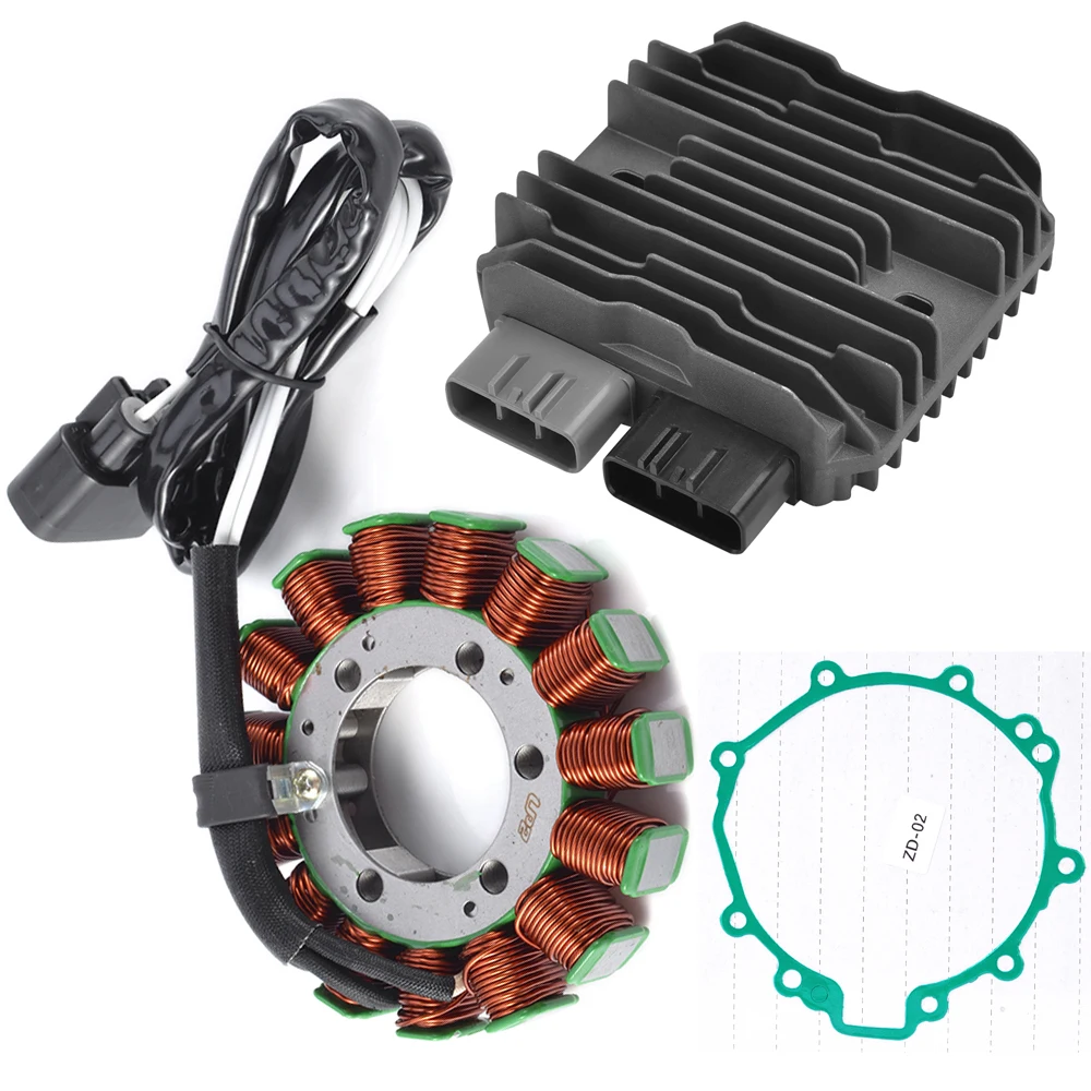 Motorcycle Regulator Rectifier Stator Coil Gasket Set For Kawasaki ZX636 NINJA ZX6R ZX 636 NinjaZX6R ABS 2013-2018 2014 2015