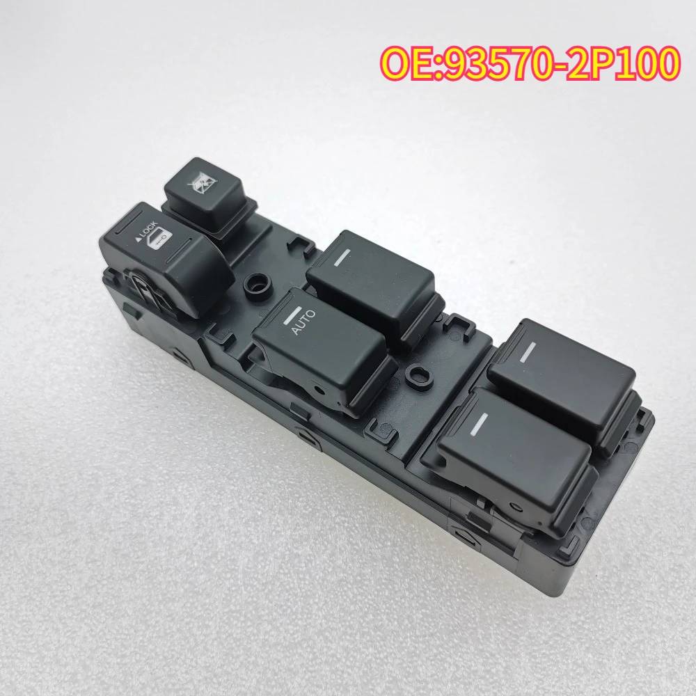 High quality New For 93570-2P100 for 2009 2010 2011 2012 2013 2014 Front Left Power WindowSwitch