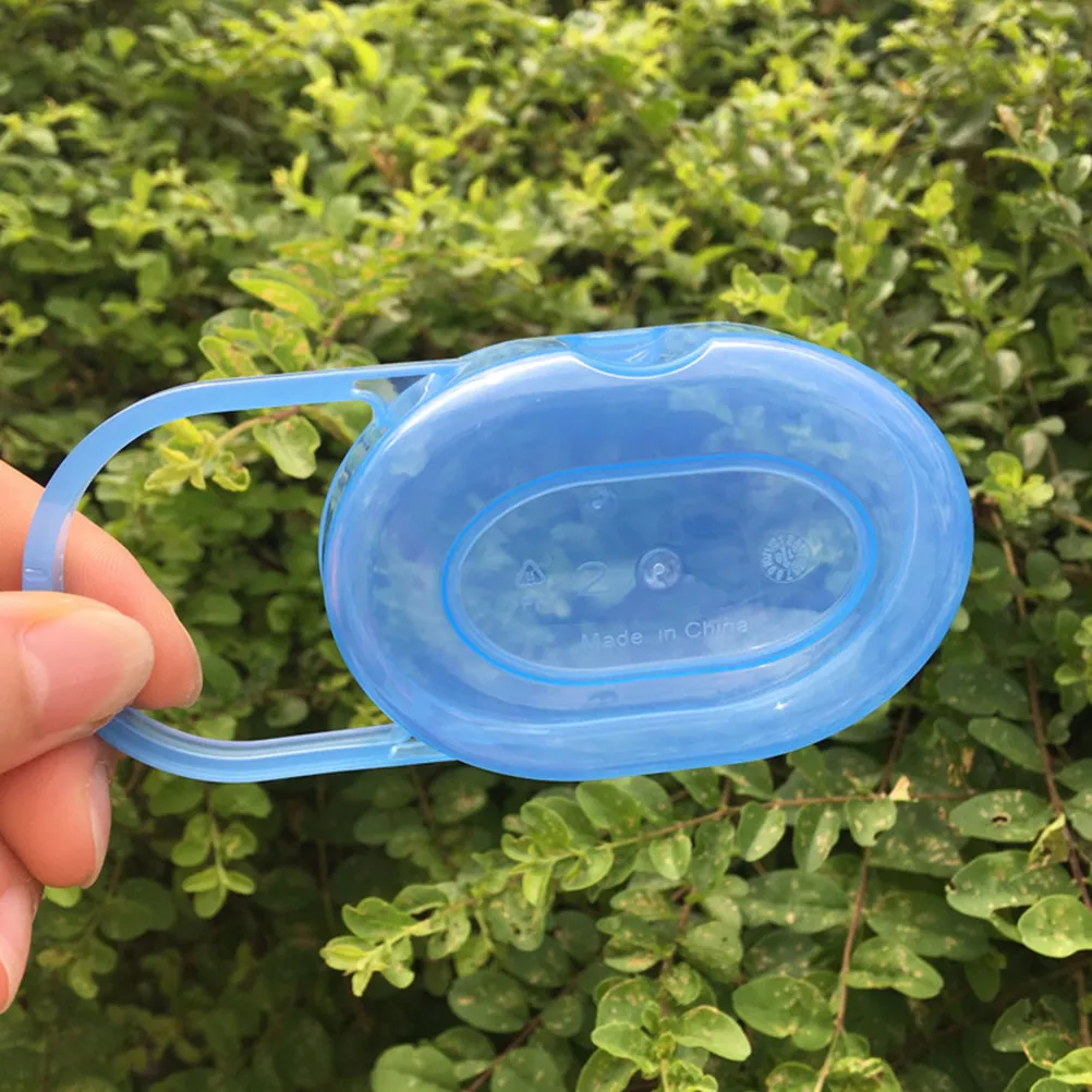 

4Pcs Baby Pacifier Protective Storage Box Easy Clean Portable Case Dust Proof Soother Holder Pacifier Cases Box