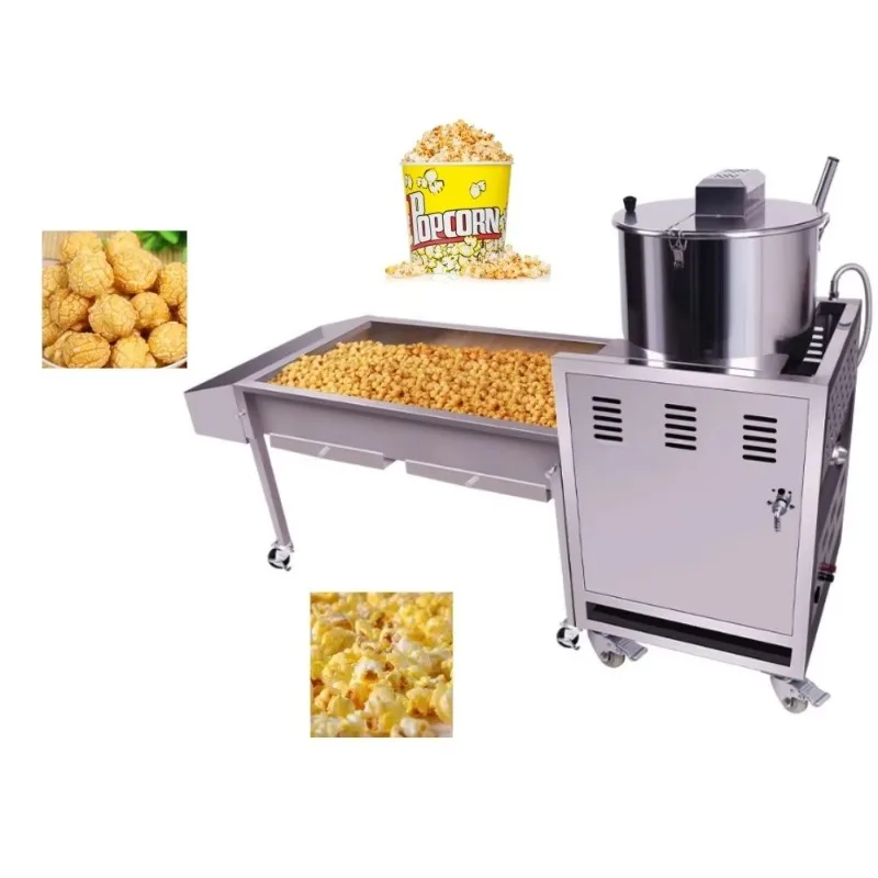 Customized Wholesale Professional Mini Popcorn Machine  Popcorn Maker for Home Small Commercial Snack Shop Party Use