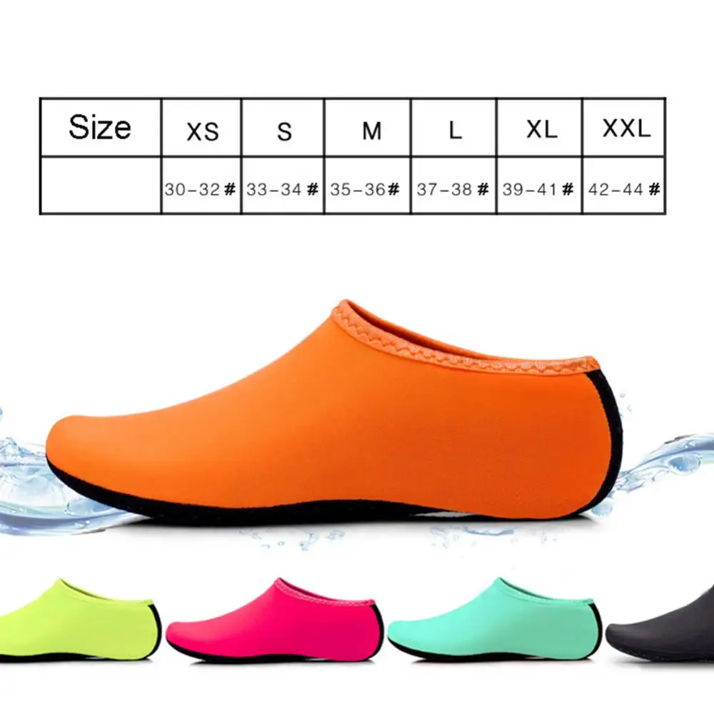 Adults Water Shoes Wet Suit Shoes Socks Diving Socks Pool Beach Swim Slip On Surf Fashion Breathable Socks 1 Pair