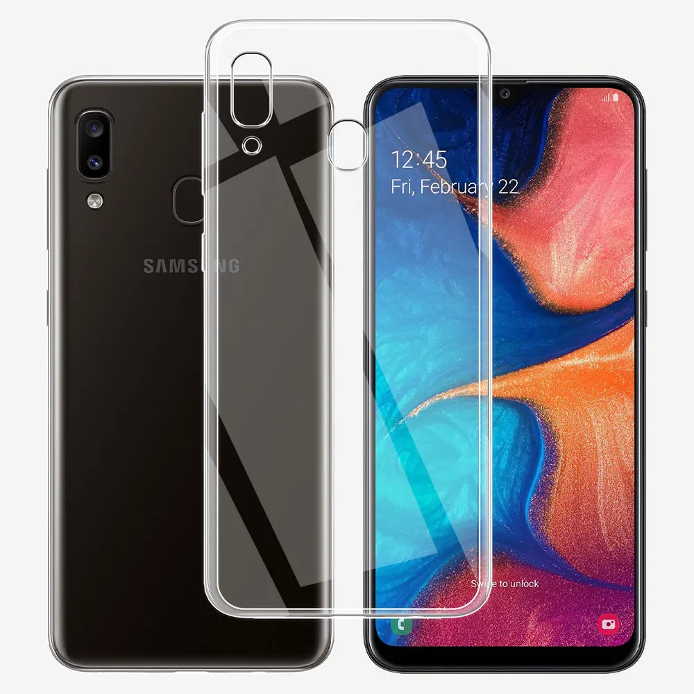 Soft Case For Samsung Galaxy A30 Clear Phone Case For Samsung A20 A14 A13 A12 A11 A10 A04 A03Core A03 A02 Cover Bumper Coque
