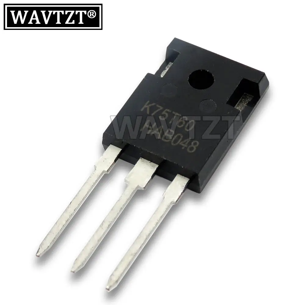 5PCS K50T60 IKW50N60T 50N60 K75T60 IKW75N60T 75N60 TO-247 IGBT Transistor Chipset