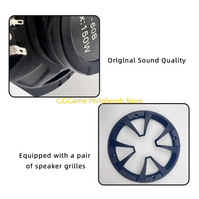 U55B 6.5inch 150W Car Coaxial Speaker Full Frequency Auto Door Speaker Automobile