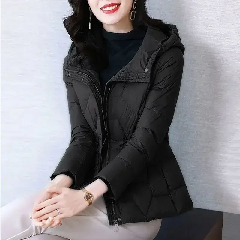 Blouson Jackets Zip-up Parkas Woman Warm Winter on Sale Hot High Quality Down Coats for Women Outdoor Clothes Demi-season Thick