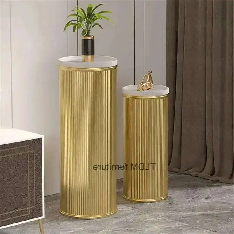Room Stand Nordic Floor Luxury Pot Marble Indoor Flower Plant Shelf Flower for Holder Living Home Decorative Stand for Flower z