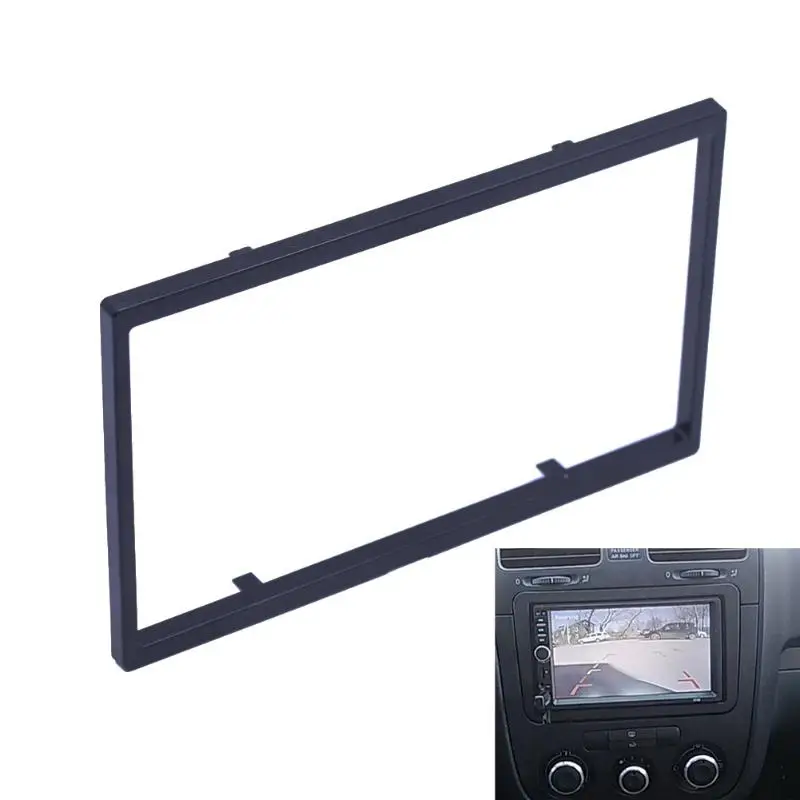 Universal Car Stereo Radio Panel 2Din Frame: Surround Panel GPS Fascia Bezel 7 Inch Dashboard
