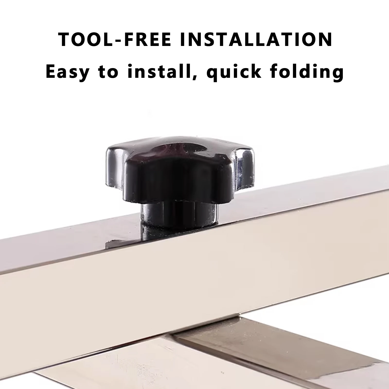 Grand ascenseur manuel de lustre, support d'installation de plafonnier, outil d'installation de luminaire robuste réglable