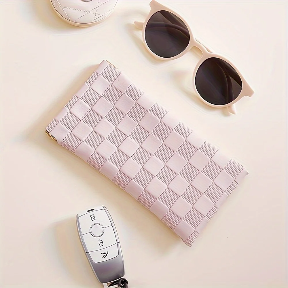 

1 шт., кожаная сумка для хранения очков, солнцезащитные очки, очки для близорукости, сумка для хранения солнцезащитных очков, удобная для переноски, для мужчин и женщин, стекло