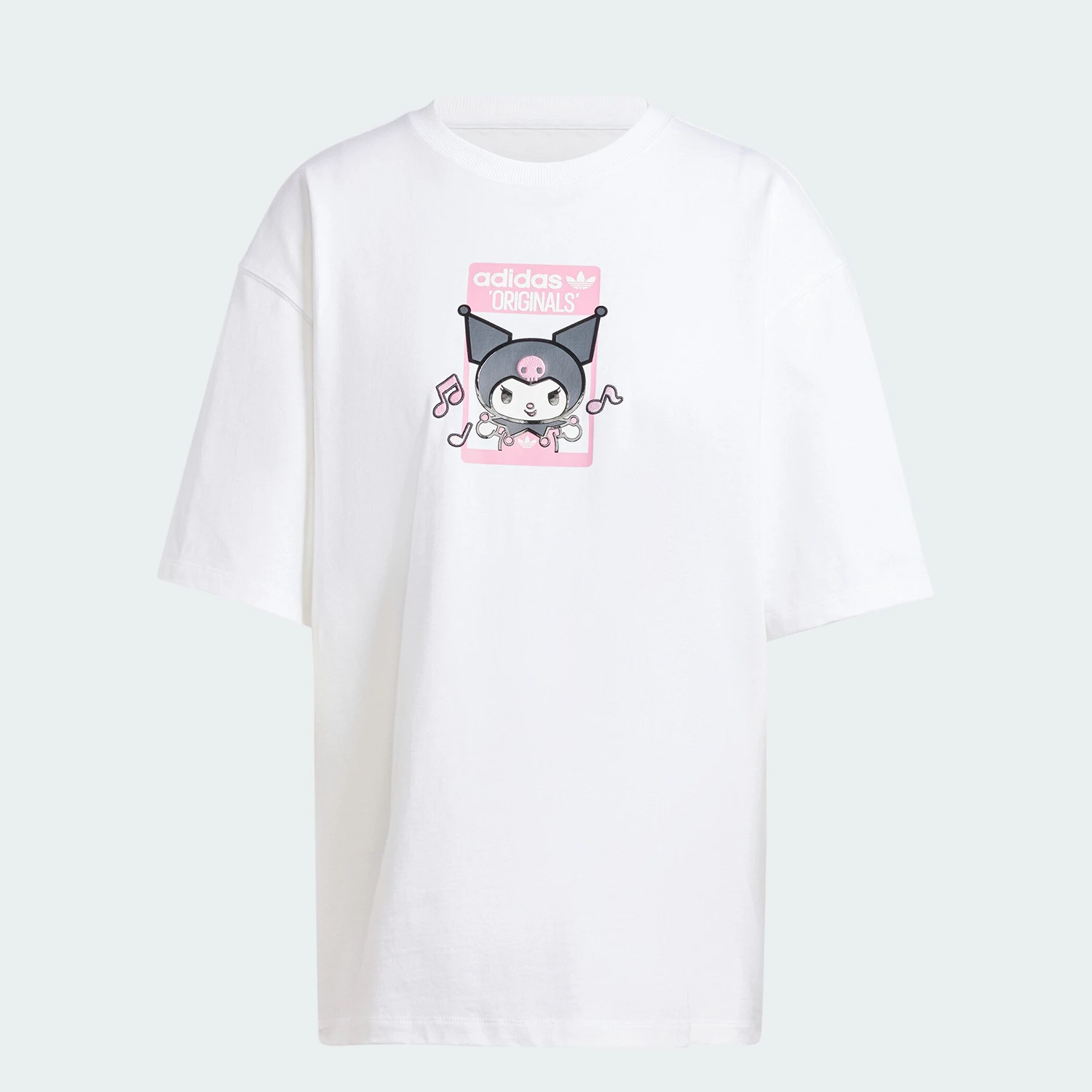 Adidas Official Authentic OVERSIZED TEE K Women's Cartoon Print Short Sleeve JG8056