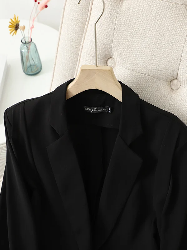 Plus Size Abito lungo casual Sve Jaet per donna Primavera Autunno Allentato Sottile Lunghezza media Top 260 Pou Fat MM Taglia speciale
