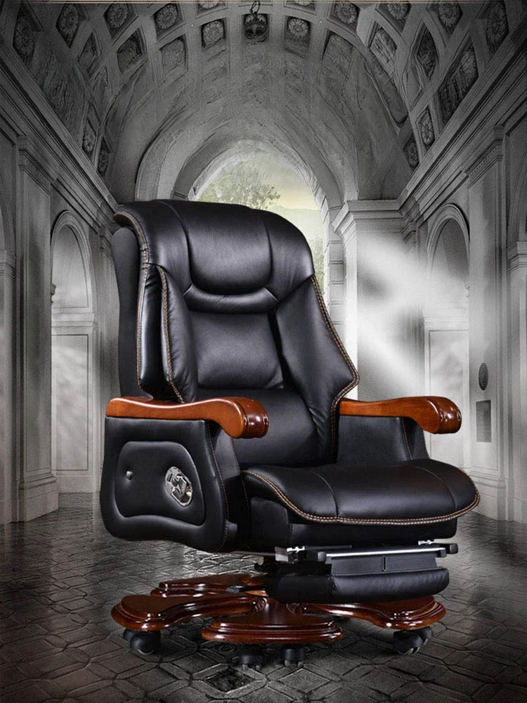 Luxurious Design Office Chair Leather Massage Work Boss Gaming Chair Executive Bedroom Sillas De Oficina Office Furniture Girl