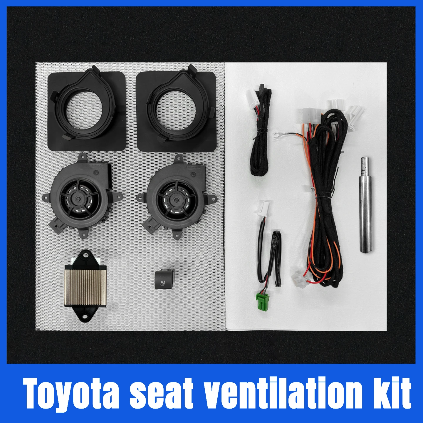 

Applicable to Toyota models such as Camry and Avalon seat ventilation systems, original factory seat upgrade ventilation, dedica
