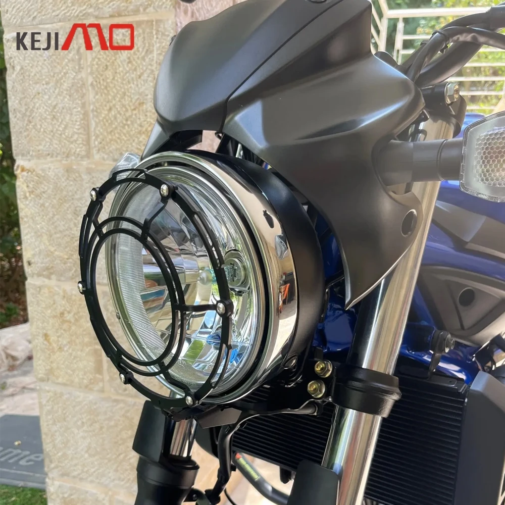 

For Suzuki SV650 SV650X SV 650 X 650X 2016-2026 Headlight Bracket Guard Cover Grill Protector Motorcycle Accessories SV650X/ABS