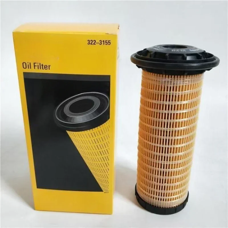 Excavator oil filter 322-3155 For Carter 313D2GC 312D2GC 323D2L excavator oil filter 322-3155