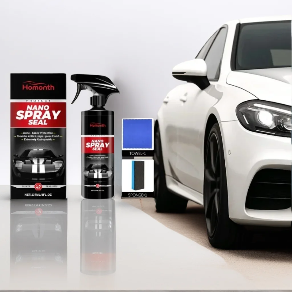 

​ ​ Набор для чистки автомобильного нано-спрей Homonth — восстанавливает краску, предотвращает окисление и добавляет блеск ​