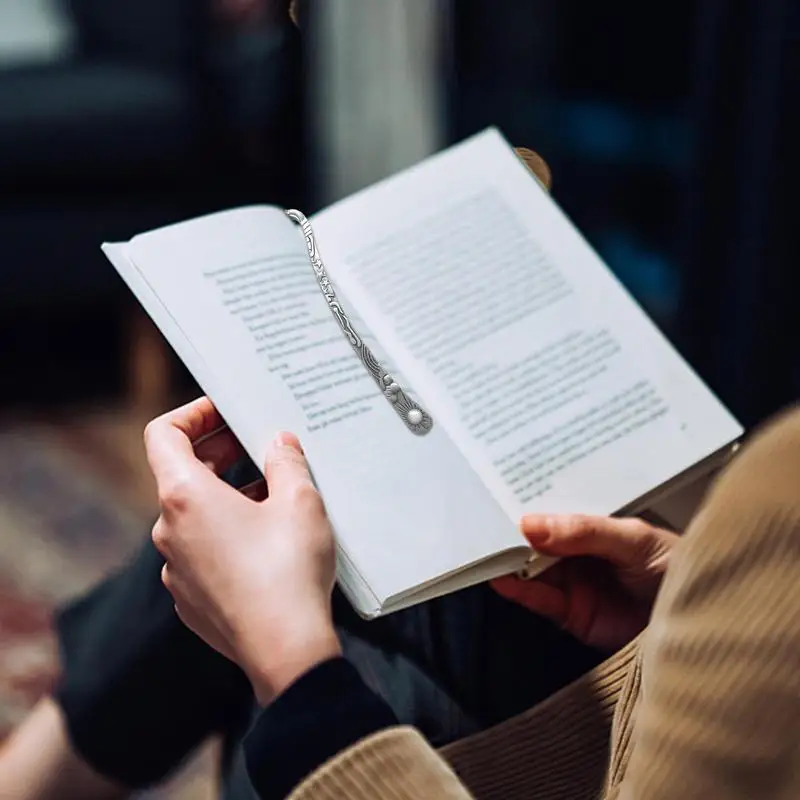 Luminous Bookmark Alloy Bookmark Sun Moon And Stars Patterned Decorative Book Markers Gifts For Women Book Lovers Bookworm