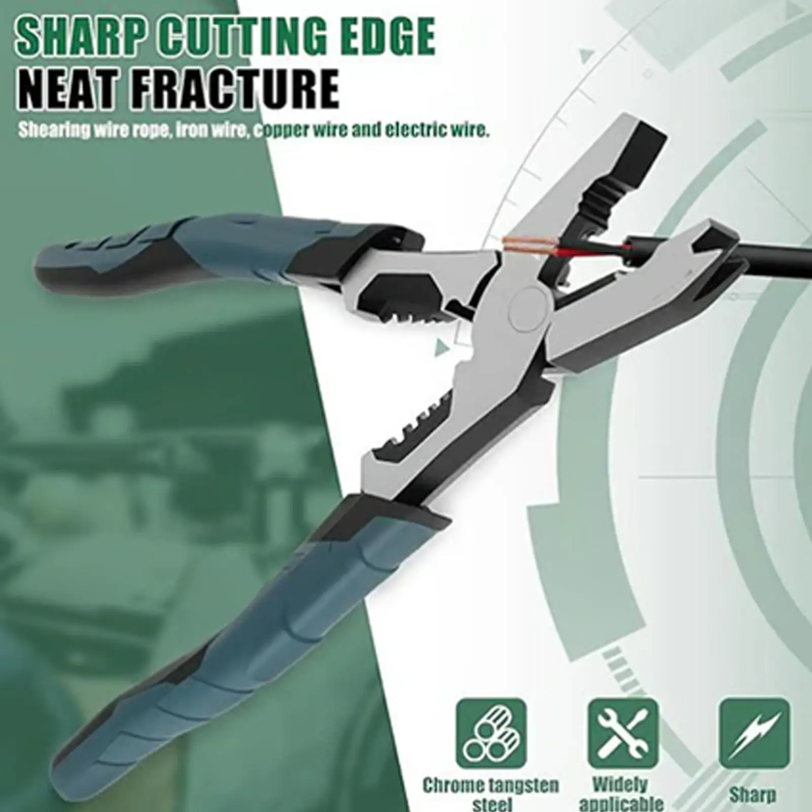 

Щипцы для проводов, профессиональные многофункциональные резаки, инструмент для резки винтов для автомобильной сети, электрика, коммерческая солнечная промышленность