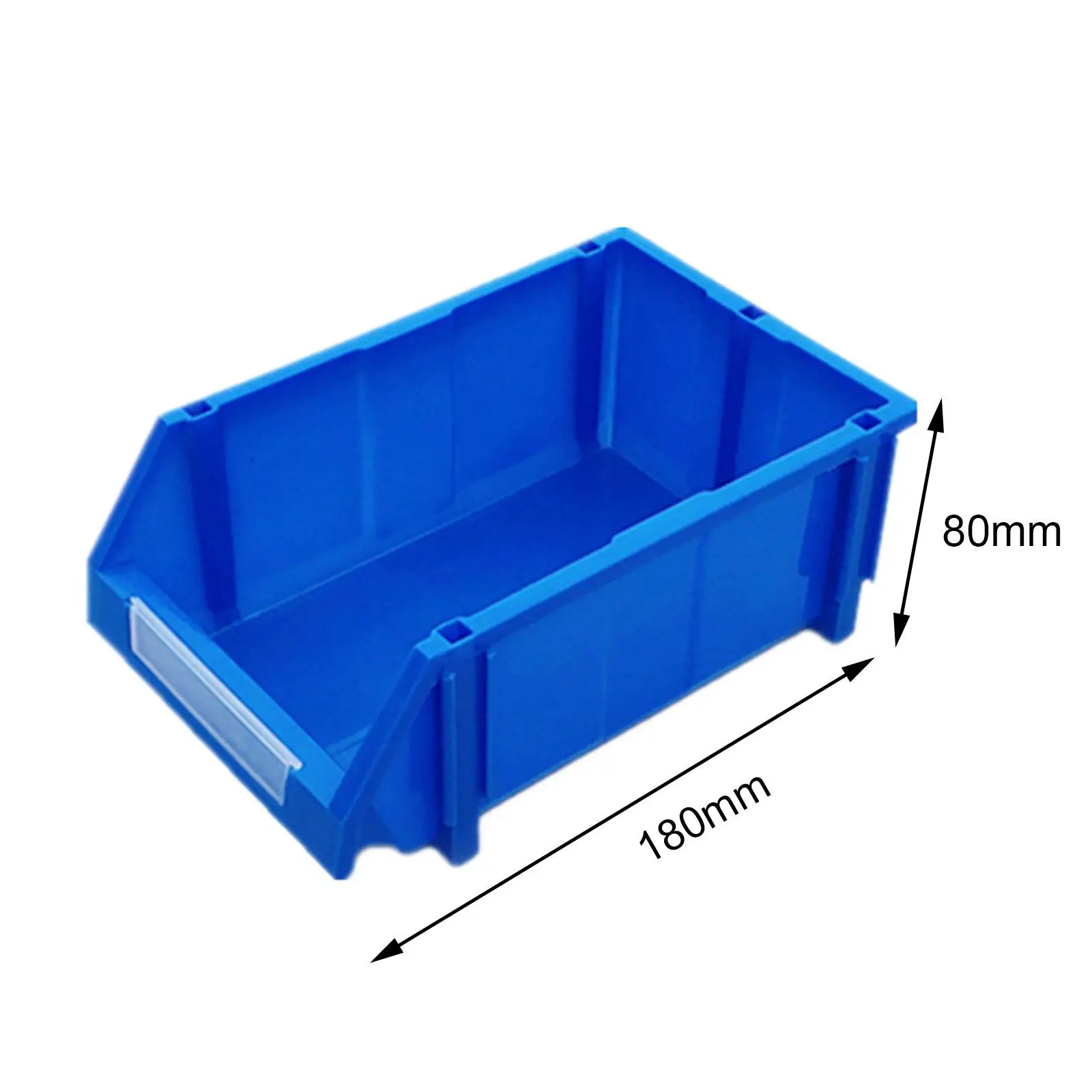 6Pcs Stackable Storage Bin Container Garage Organizer Bins Nail And Screw Storage Bins