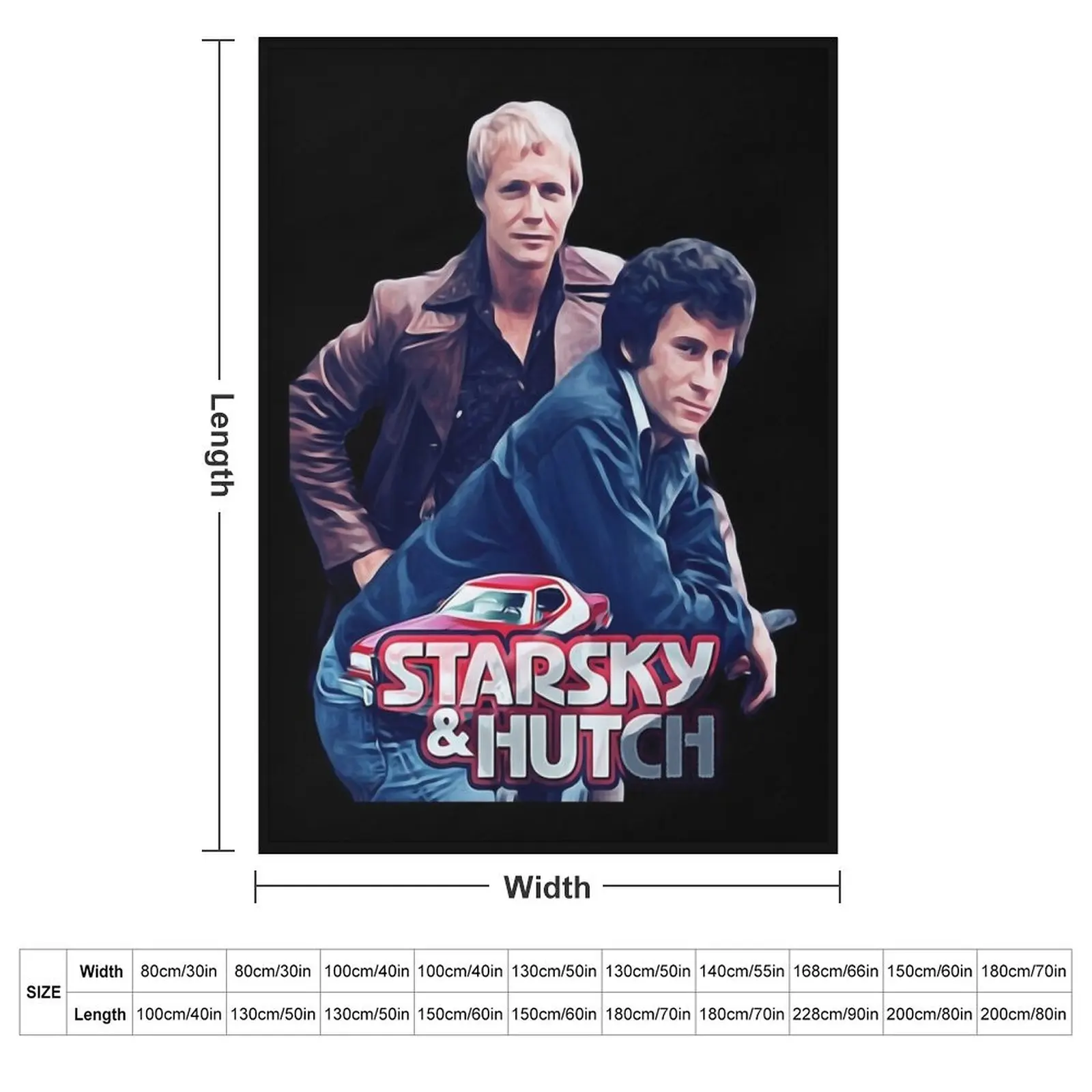 The Starsky And Classic - Retro Starsky And Essential Throw Blanket Beach sofa bed Thins christmas gifts Sofas Blankets