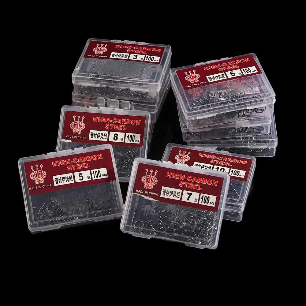 

Lure Fishing Tackle Carp Fishing Sea Hook High Carbon Steel with Hooks Barbed Fishing Hook Circle Hooks Bait Hook Fishhooks