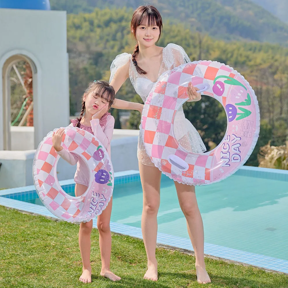 ROOXIN Inflatable Toys Pool Swimming Ring Tube For Kids Swim Ring Adult Float Swimming Circle Pool Bathtub Water Play Equipment