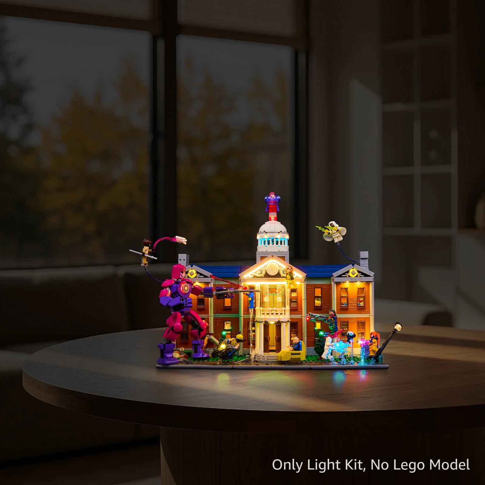 

No Model LED Lighting Set Suitable for LEGO X-Men: The X-Mansion 76294 Building Blocks