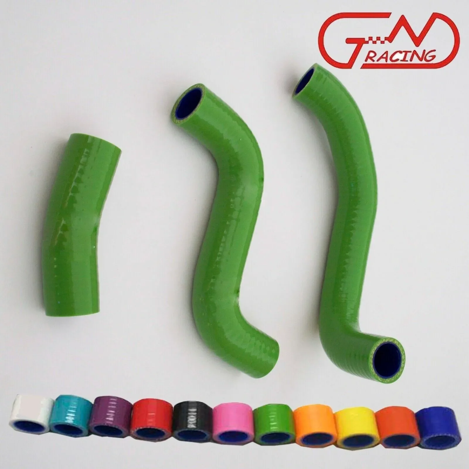 Fit Kawasaki ZRX1100 ZRX1200R 1997-2005 Silicone Radiator Coolant Hose Kit