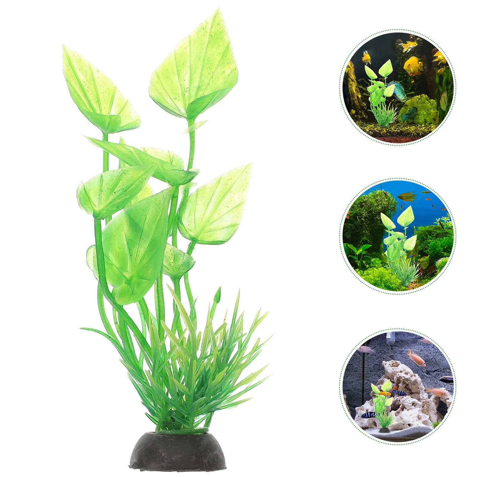 

10pcs Water Grass Decor For Aquarium Small Fake Plants Realistic Underwater Grass Crafts Durable Fish Tank Decorations Aquatic