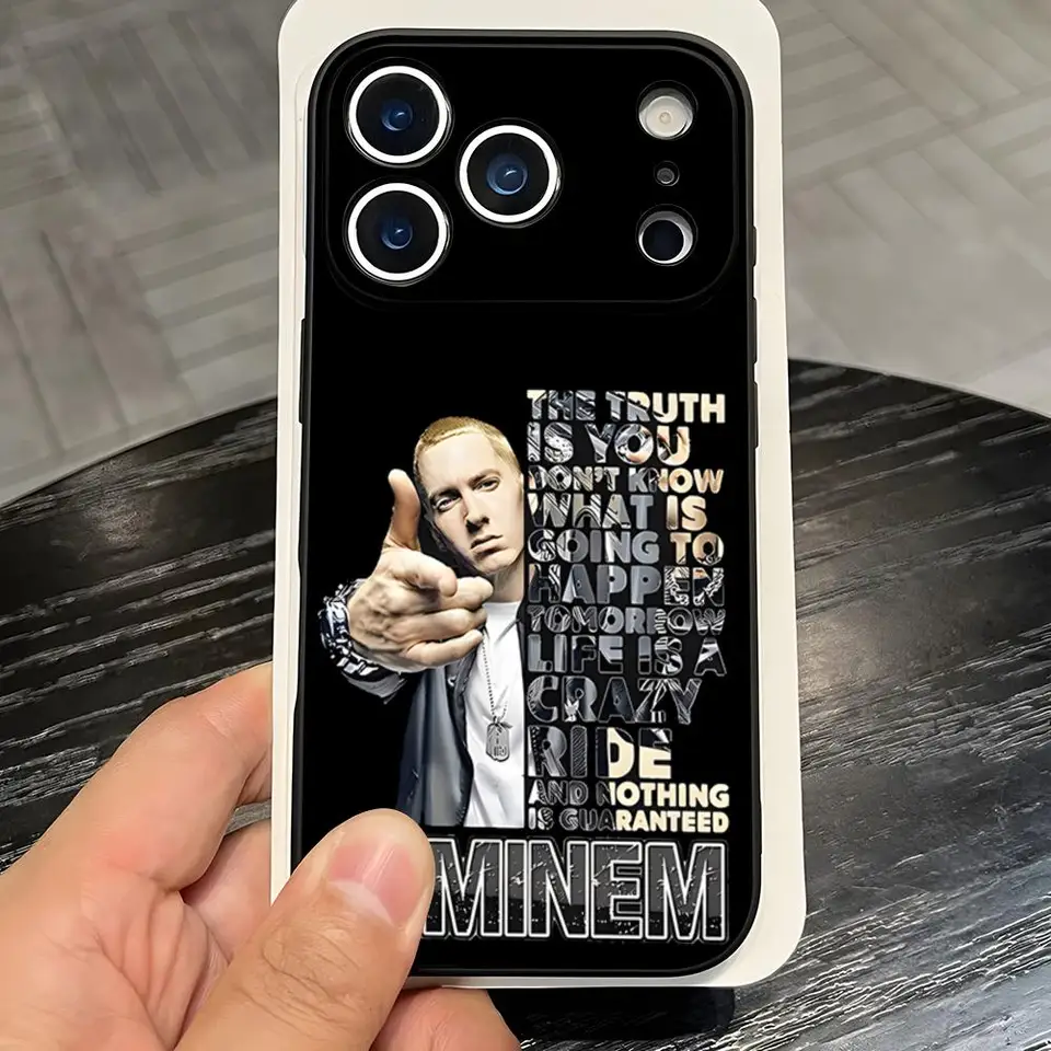 Singer Eminem Rap Hot Phone Case For IPhone 17 Pro Max 16 15 14