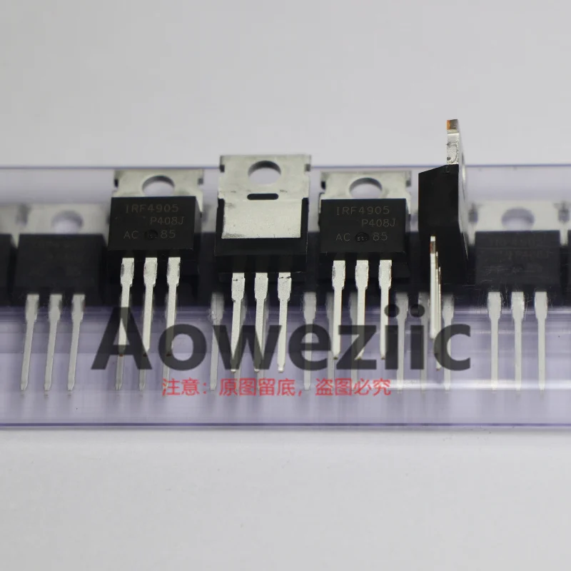 Aoweziic  2024+  100% New Imported Original  IRF4905PBF IRF4905 TO-220 MOS FET  74A 55V  Transistor