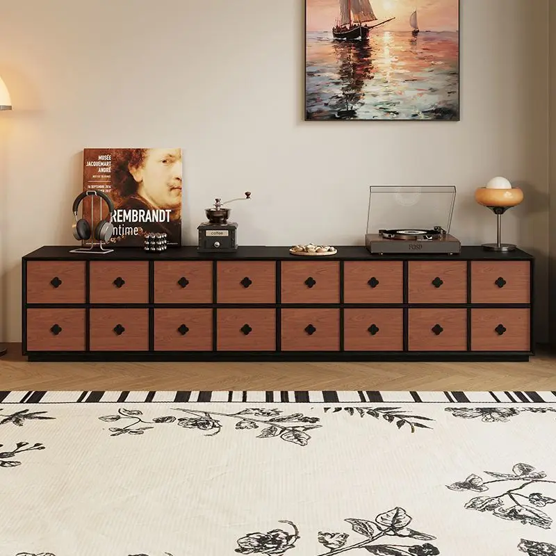 Light Luxury Mid-style TV Stands Room Combination TV Stands Small Apartment Modern Simple Home FurnitureEin FernseheZY40DSG
