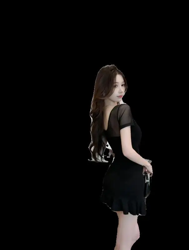 

Новая китайская юбка Sle ort в стиле ретро с низкой грудью, модифицированная версия, ночной рынок, Techan Work orm, сексуальный Bla, традиционный Ch...