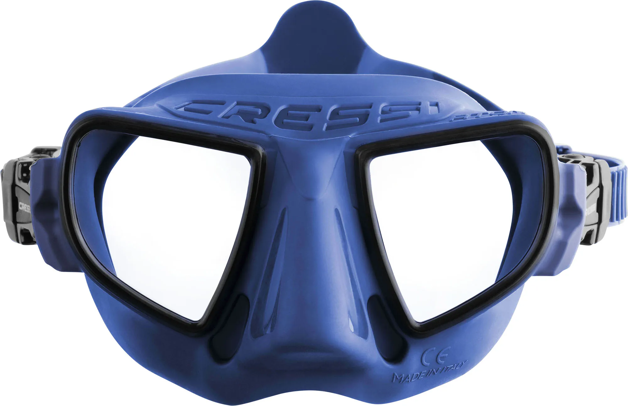 Cressi Frameless Freediving Mask with Reduced Internal Volume and Ergonomic Nose Shape - Atom