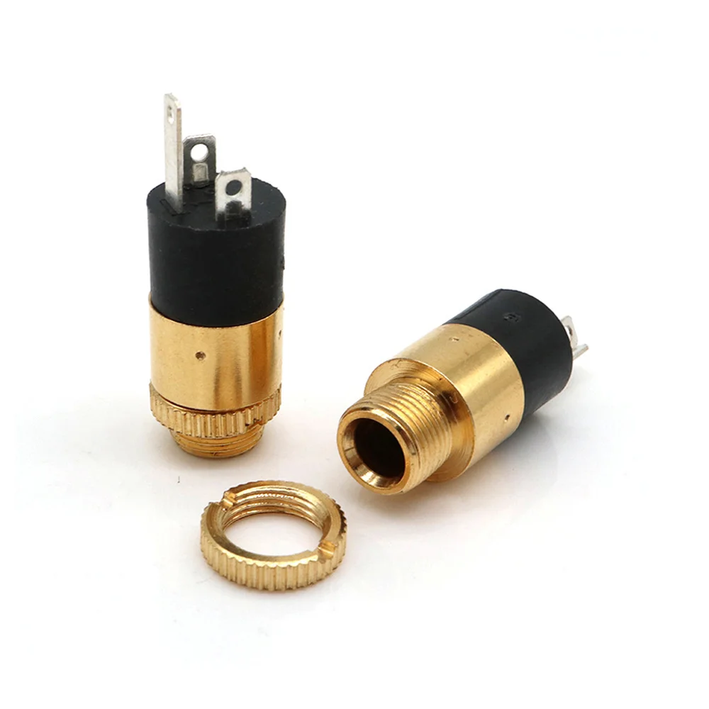 

20PCS 3.5MM Female Socket PJ-392 Stereo Female Socket Jack with Screw Gold Plated 3.5 3 Pin Audio Video Headphone Connector