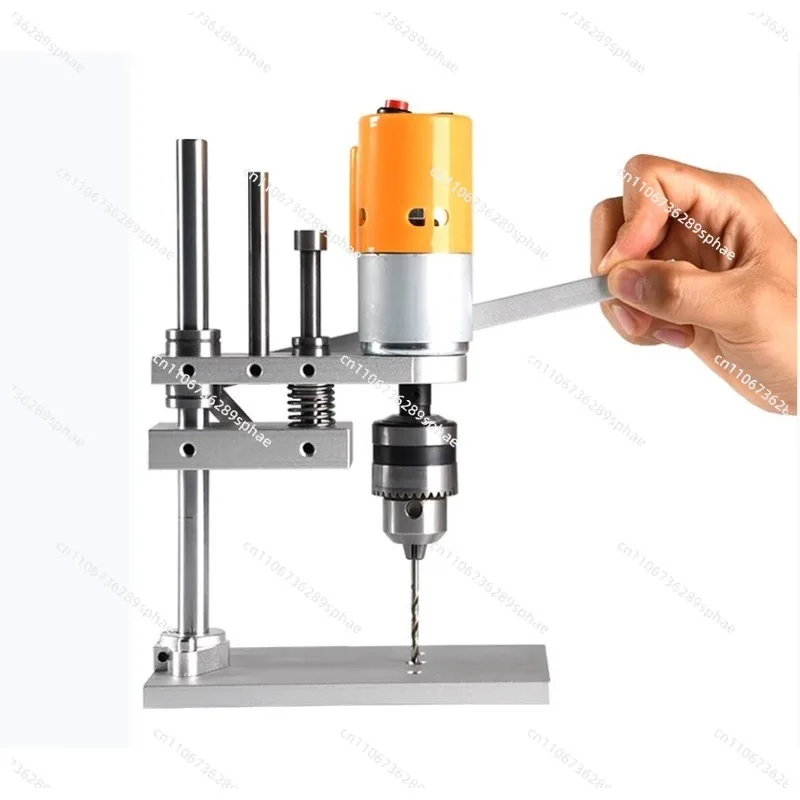 Desktop Grade Micro Bench Drill JM802 Wood Drilling PCB Punching 775 Motor