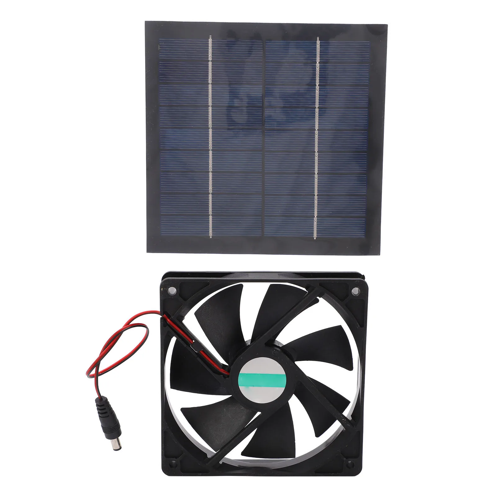 Solar Powered Fan Waterproof IP65 20% Conversion Rate 20W Exhaust Fan For Kitchens Greenhouses Pet Houses Solar Panel Fan Kit
